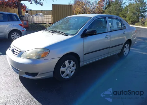 2004 Toyota Corolla Ce z USA, uszkodzony, nr VIN 2T1BR32E64C302574